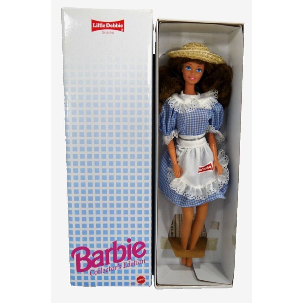 BARBIE Little Debbie Snacks doll MATTEL 1992 NEW, NO ACCESSORIES